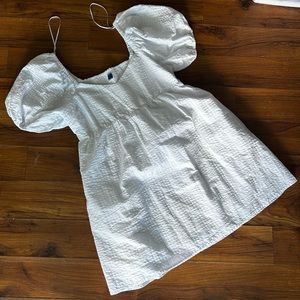 Old navy puff sleeve mini dress